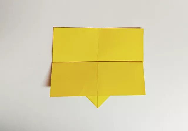 Fold excess paper
