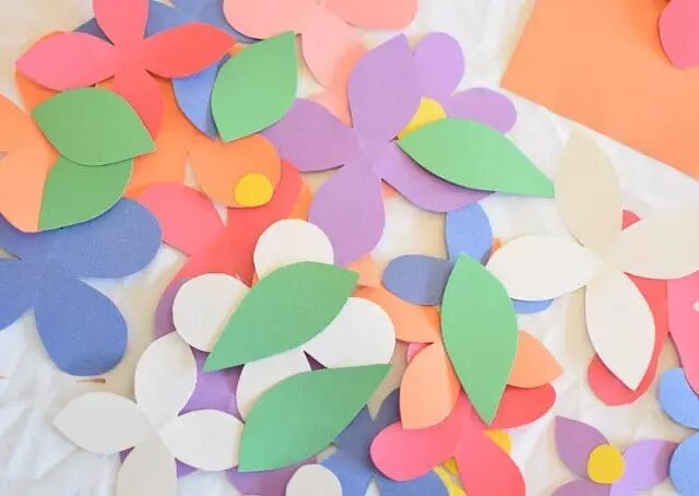 Unfold to reveal flower