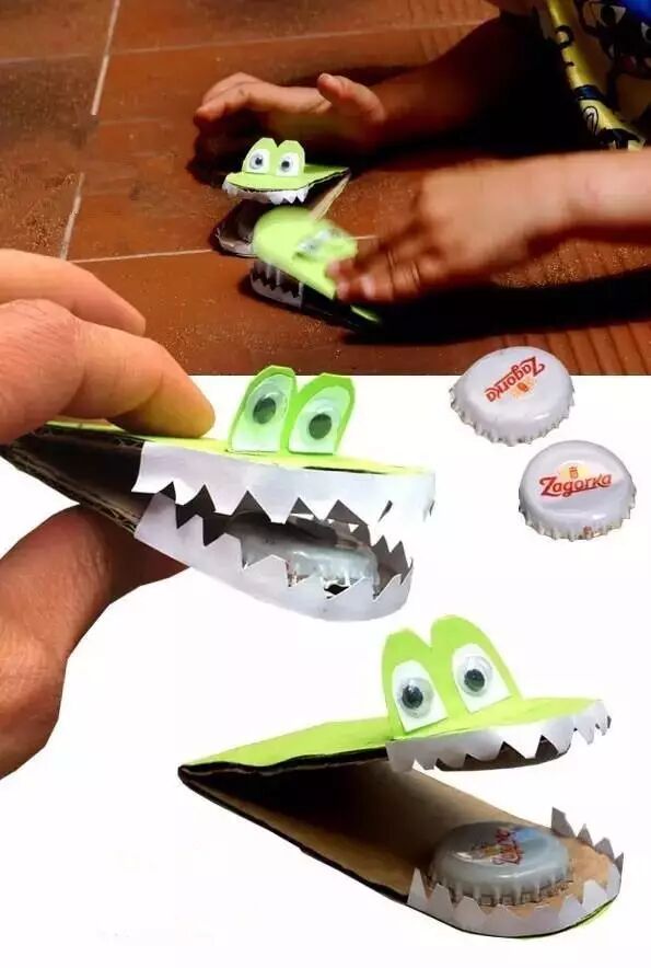 Bottle Cap Rattle Toy