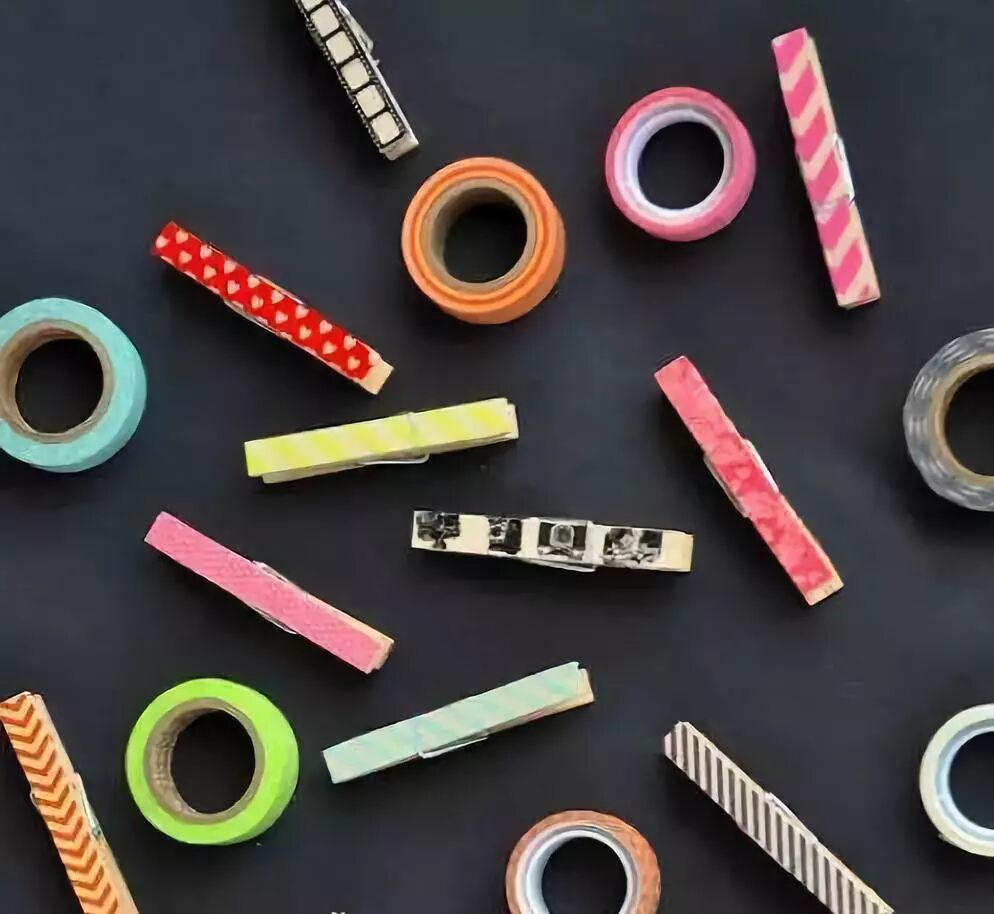 Get ready the materials for making butterflies