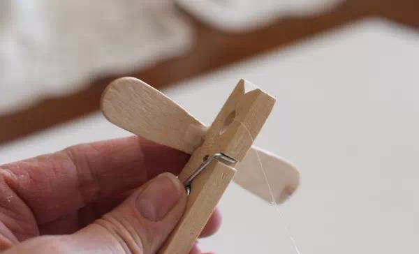 The appearance after sticking