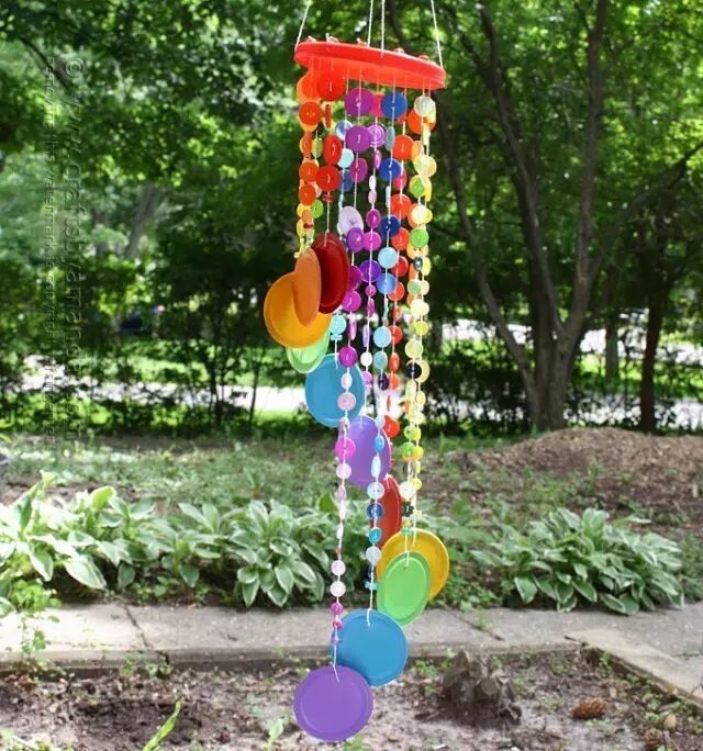 Button Wind Chime