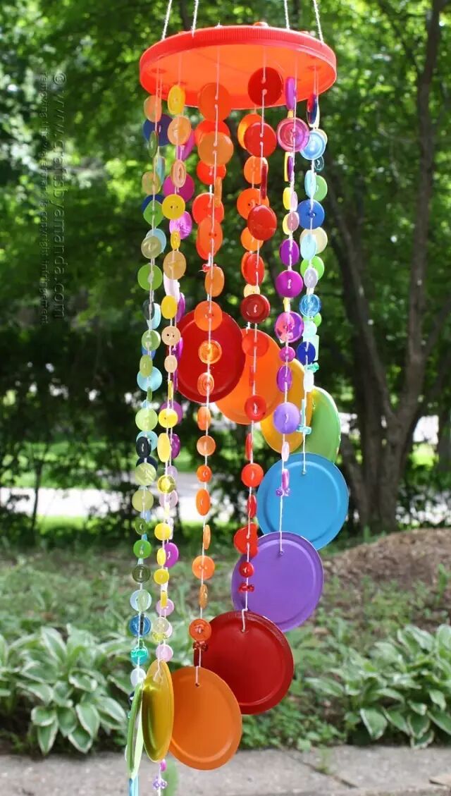 Making the button strings in increasing阶梯状 lengths can increase the collision between materials and produce more beautiful sounds!