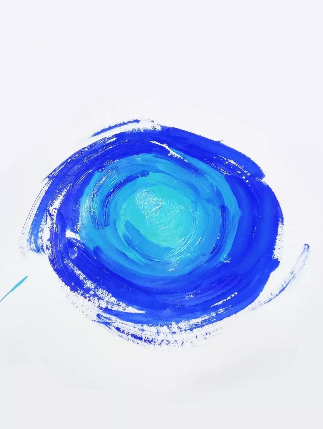 Step 1 of drawing a spaceship background