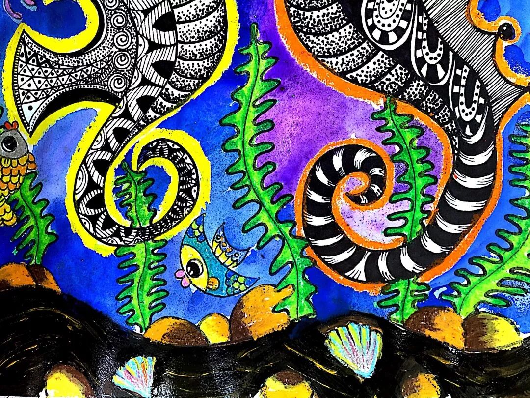 Add some underwater details