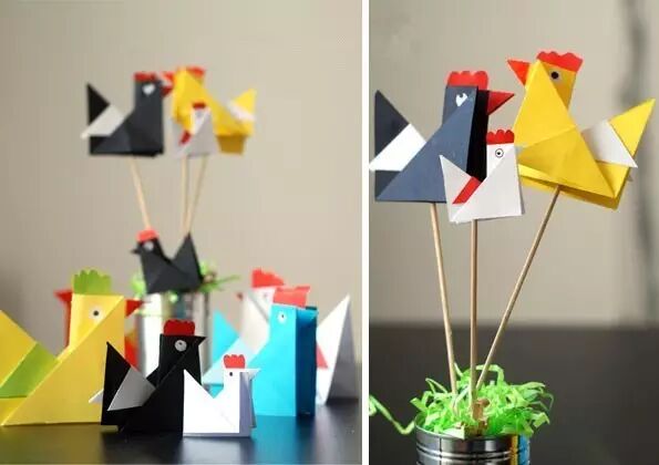 Take a look at the finished products we made on display