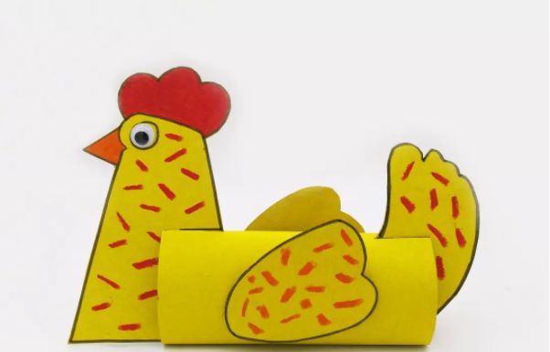 The hen has completed the combination.