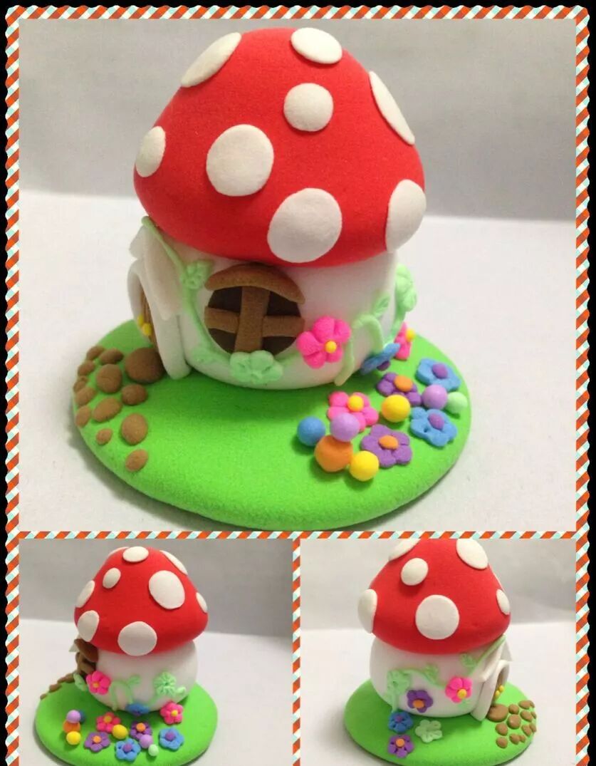 Mushroom House from Fairy Tales
